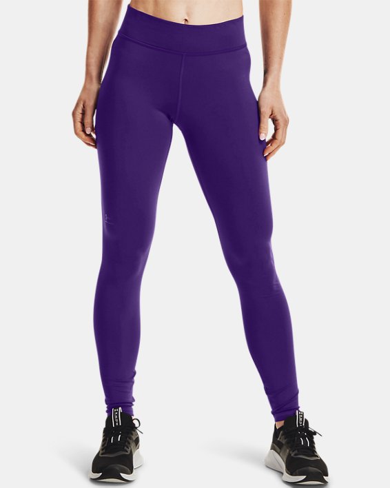 Women's ColdGear® Authentics Leggings, Purple, pdpMainDesktop image number 0